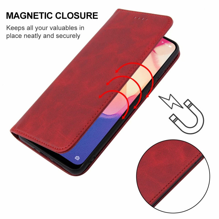 For OPPO Reno4 SE Magnetic Closure Leather Phone Case