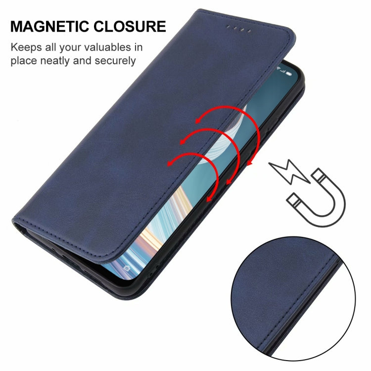 For OPPO Reno4 Z 5G Magnetic Closure Leather Phone Case