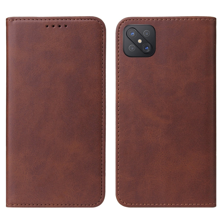 For OPPO Reno4 Z 5G Magnetic Closure Leather Phone Case