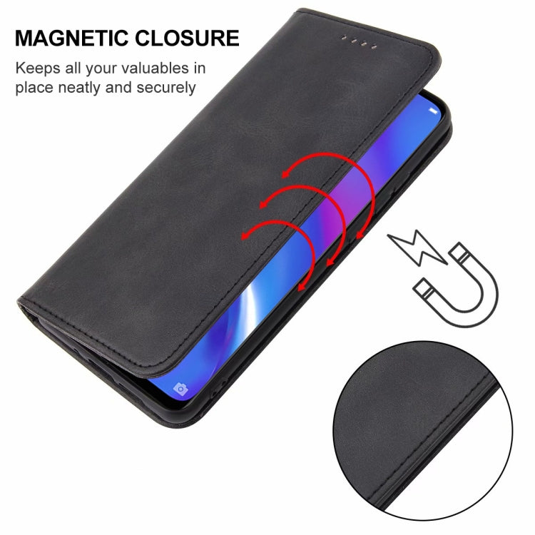 For OPPO RX17 Neo Magnetic Closure Leather Phone Case