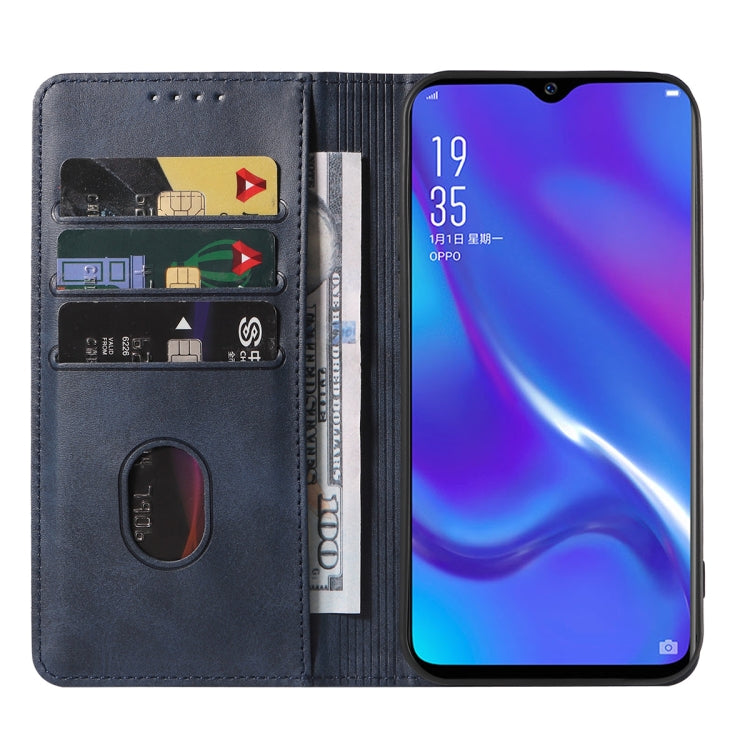 For OPPO RX17 Neo Magnetic Closure Leather Phone Case