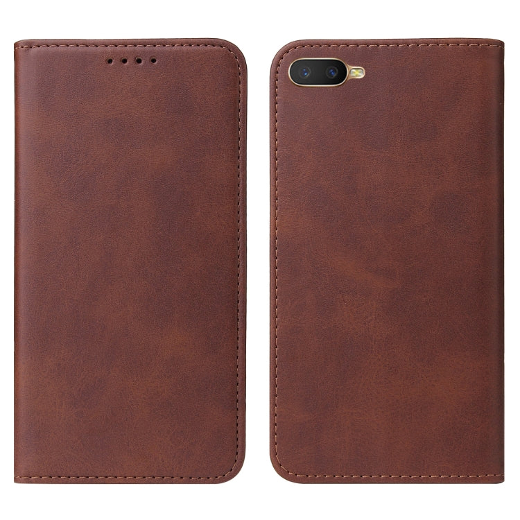 For OPPO RX17 Neo Magnetic Closure Leather Phone Case