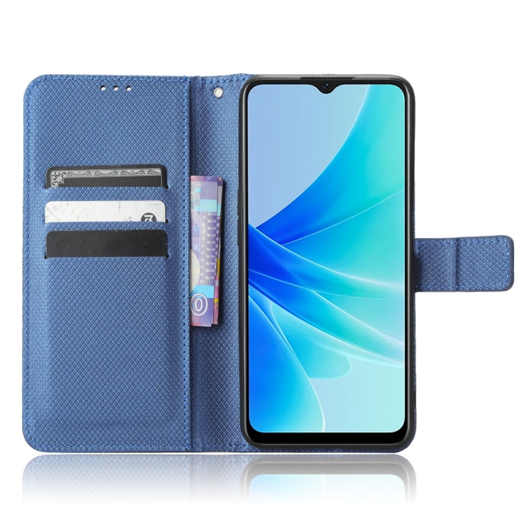 For OPPO A57 5G / 4G Diamond Texture Leather Phone Case