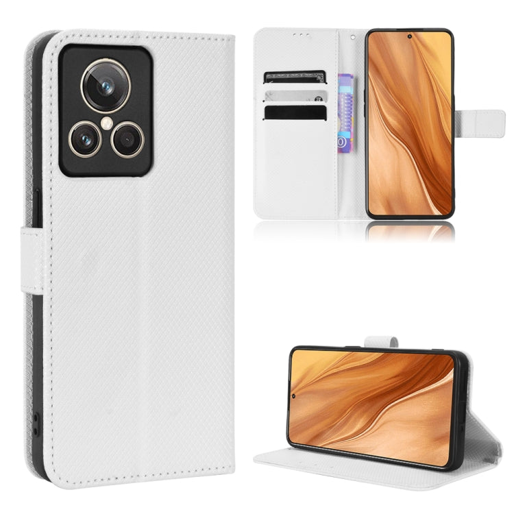 For Realme GT2 Explorer Master Diamond Texture Leather Phone Case