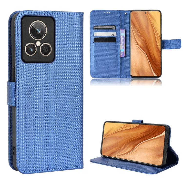 For Realme GT2 Explorer Master Diamond Texture Leather Phone Case