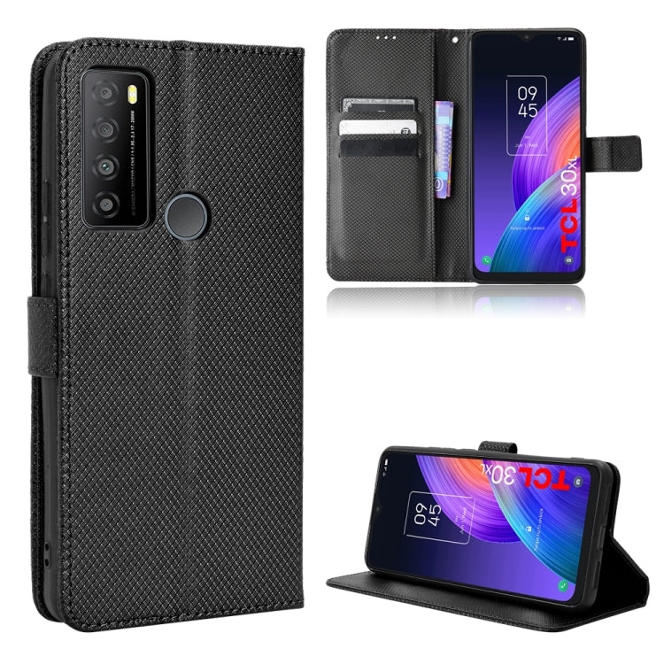 For TCL 30 XL Diamond Texture Leather Phone Case