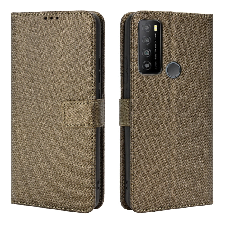 For TCL 30 XL Diamond Texture Leather Phone Case