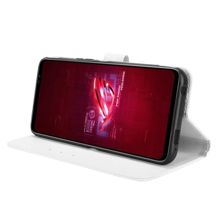 For ASUS ROG Phone 6 / 6 Pro Diamond Texture Leather Phone Case