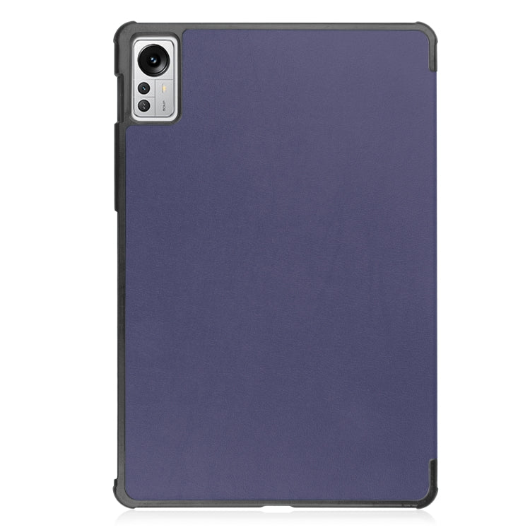 For Xiaomi Pad 5 / 5 Pro Solid Color Custer Texture Leather Tablet Case