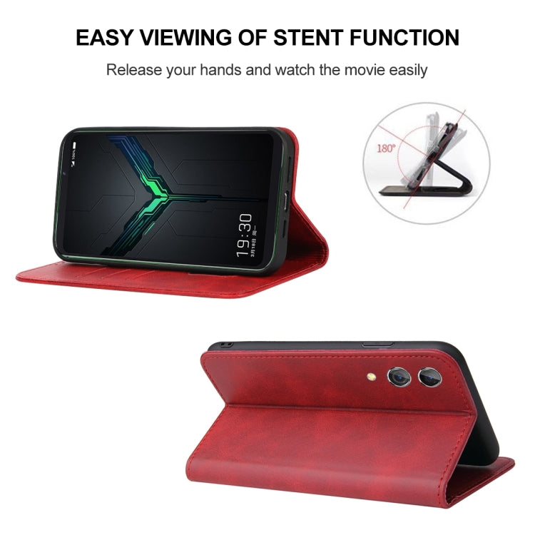 For Xiaomi Black Shark 2 Magnetic Closure Leather Phone Case