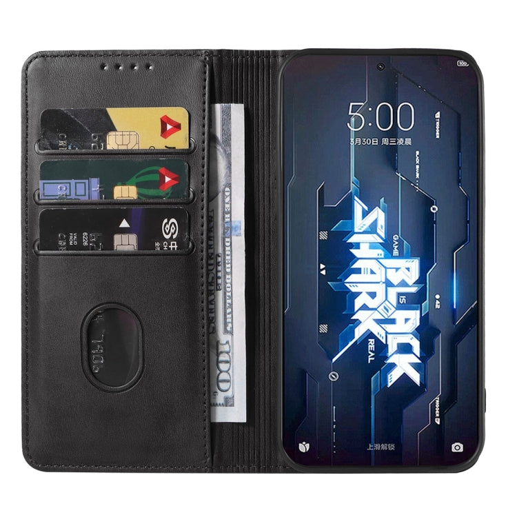 For Xiaomi Black Shark 5 Magnetic Closure Leather Phone Case