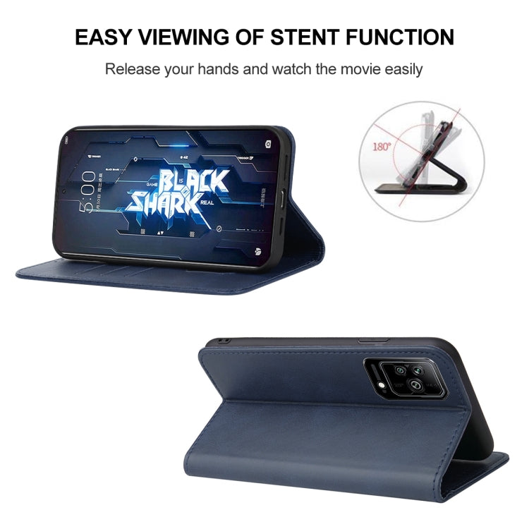 For Xiaomi Black Shark 5 Magnetic Closure Leather Phone Case