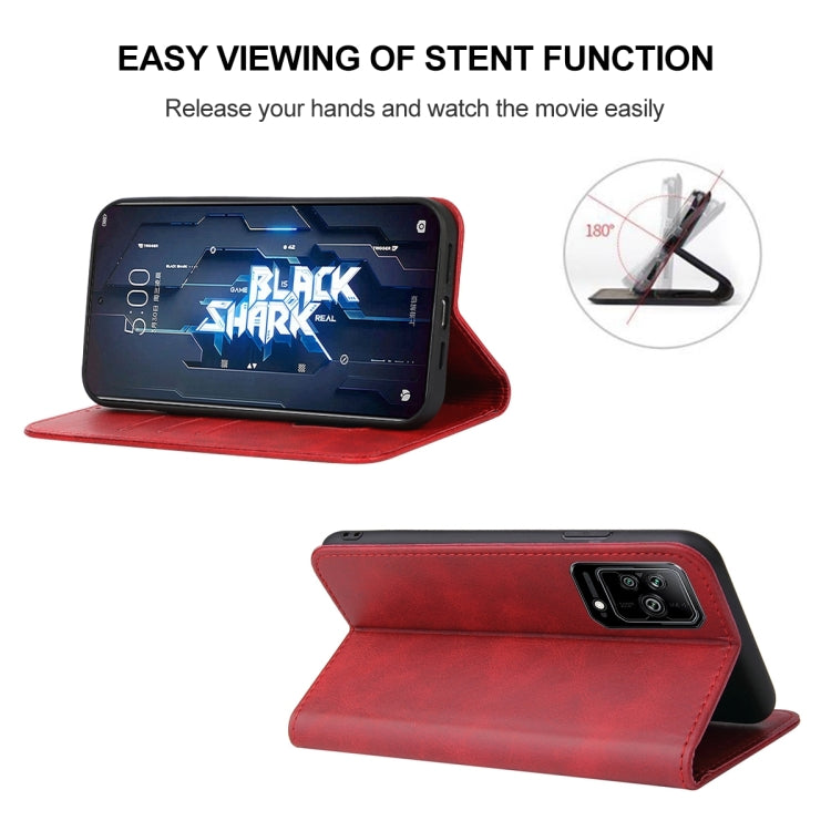 For Xiaomi Black Shark 5 Magnetic Closure Leather Phone Case
