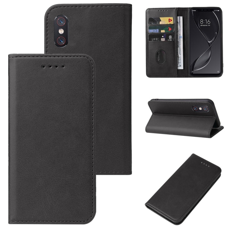 For Xiaomi Mi 8 Explorer Magnetic Closure Leather Phone Case