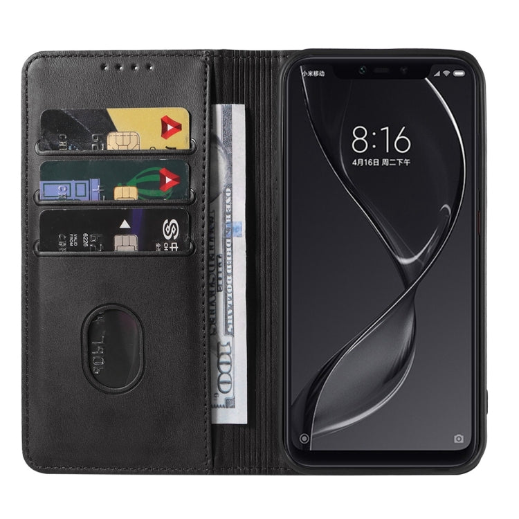 For Xiaomi Mi 8 Explorer Magnetic Closure Leather Phone Case