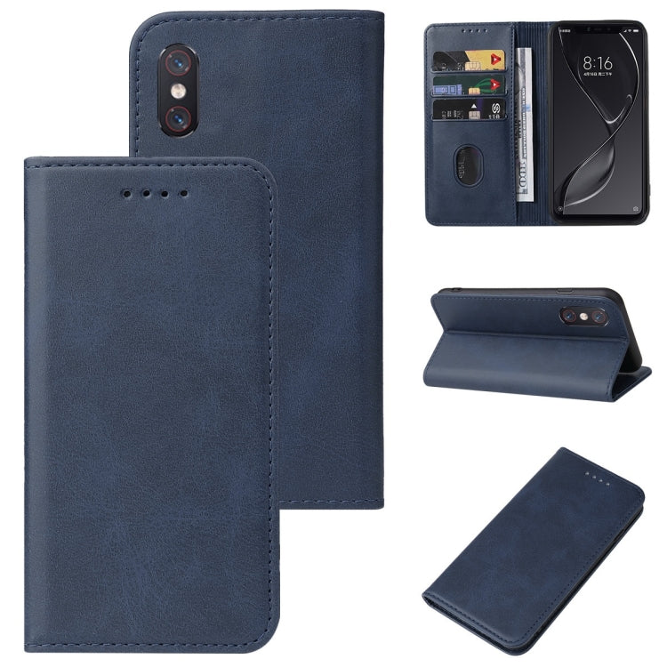 For Xiaomi Mi 8 Explorer Magnetic Closure Leather Phone Case