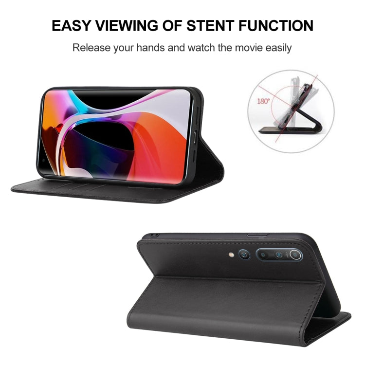 For Xiaomi Mi 10 / Mi 10 Pro Magnetic Closure Leather Phone Case