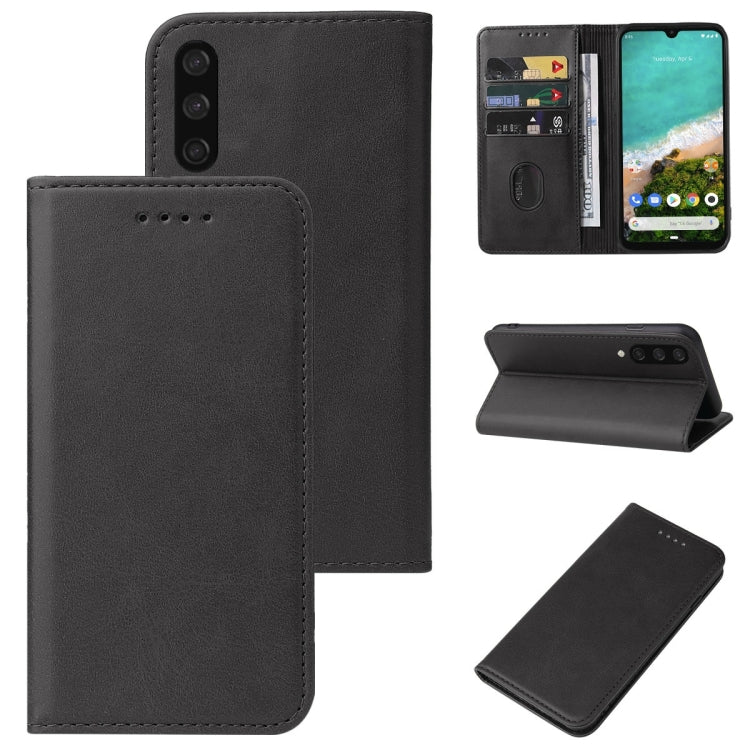 For Xiaomi Mi A3 Magnetic Closure Leather Phone Case