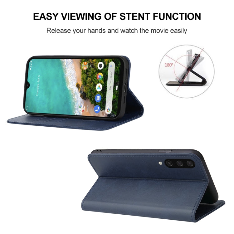 For Xiaomi Mi A3 Magnetic Closure Leather Phone Case