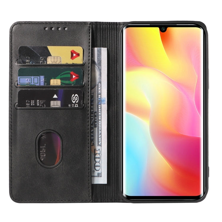 For Xiaomi Mi Note 10 Lite Magnetic Closure Leather Phone Case