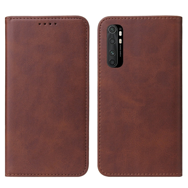 For Xiaomi Mi Note 10 Lite Magnetic Closure Leather Phone Case