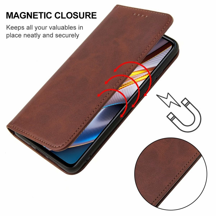 For Xiaomi Poco X4 GT Magnetic Closure Leather Phone Case