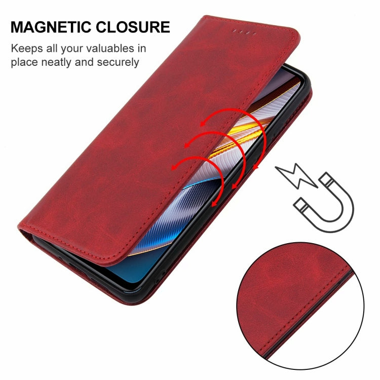 For Xiaomi Poco X4 GT Magnetic Closure Leather Phone Case