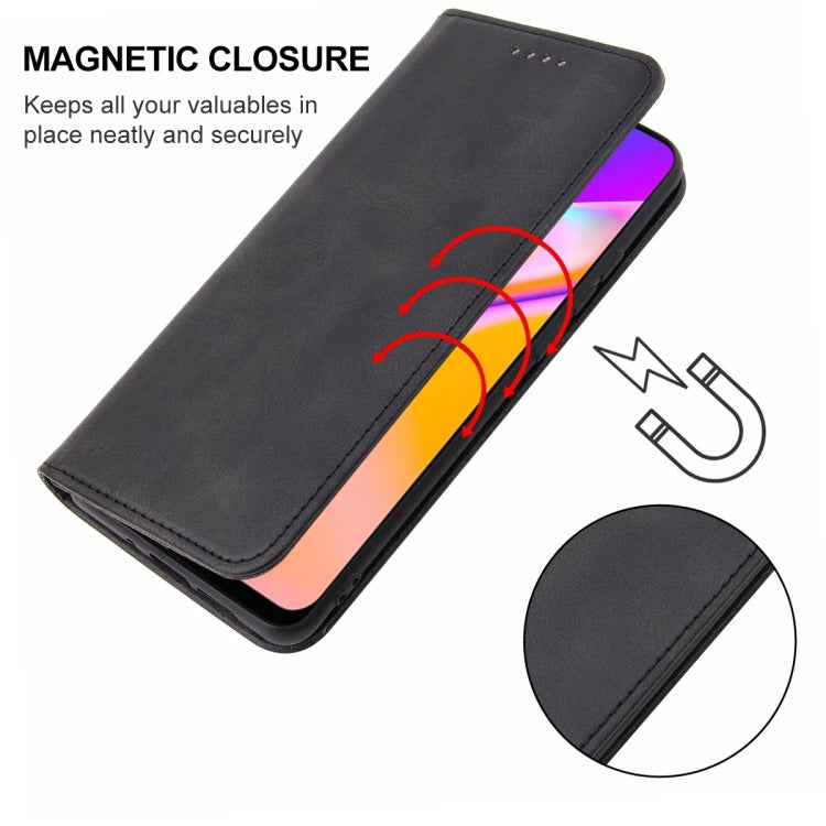 For OPPO A94 Magnetic Closure Leather Phone Case