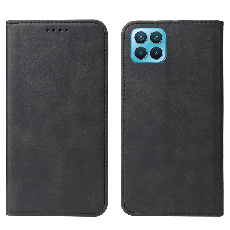 For OPPO F17 Pro Magnetic Closure Leather Phone Case