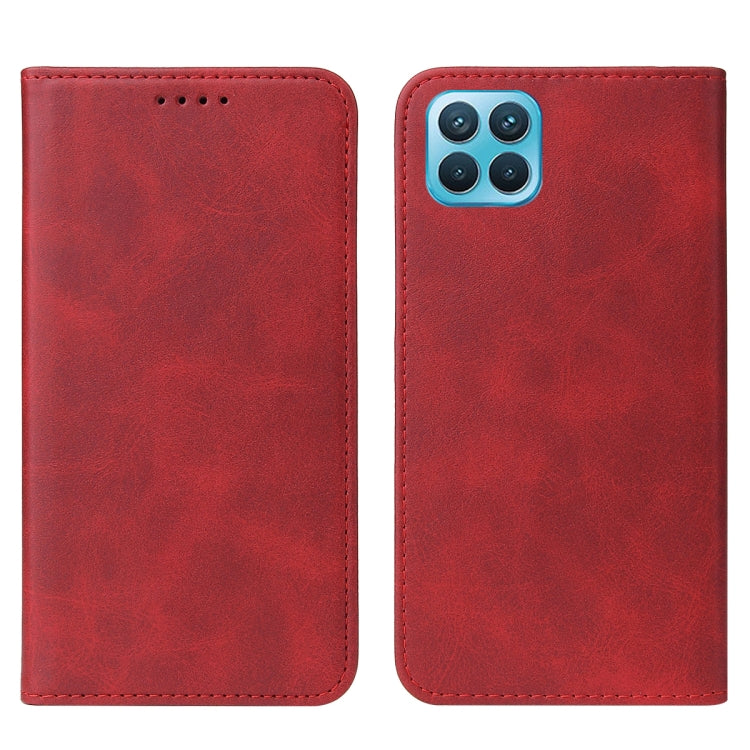 For OPPO F17 Pro Magnetic Closure Leather Phone Case