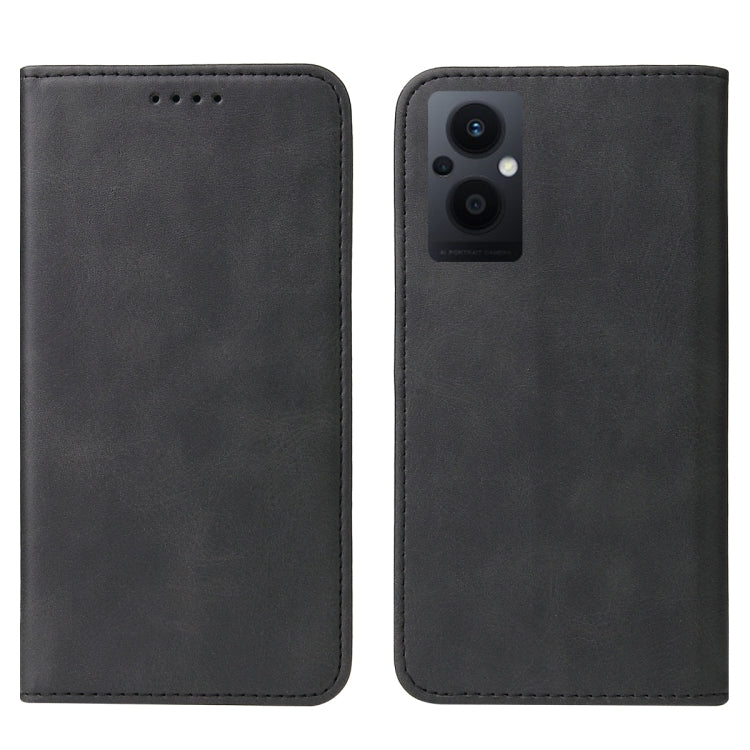 For OPPO F21 Pro 5G Magnetic Closure Leather Phone Case