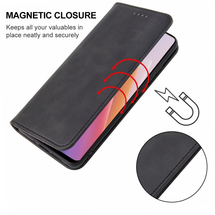 For OPPO F21 Pro 5G Magnetic Closure Leather Phone Case