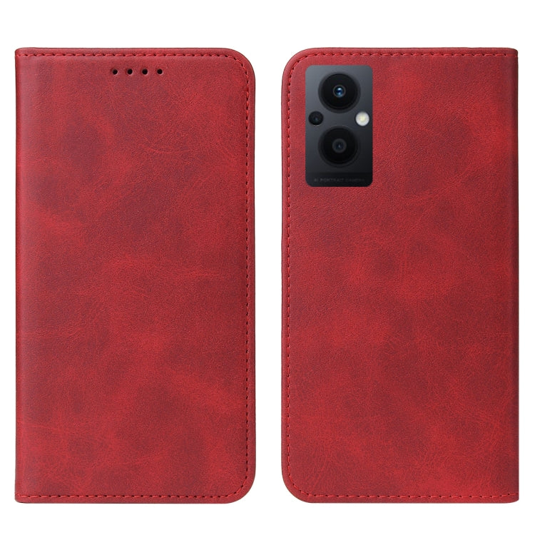 For OPPO F21 Pro 5G Magnetic Closure Leather Phone Case