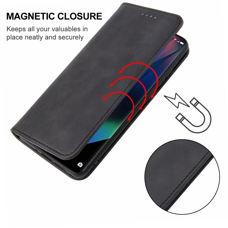 For OPPO Find X3 Magnetic Closure Leather Phone Case