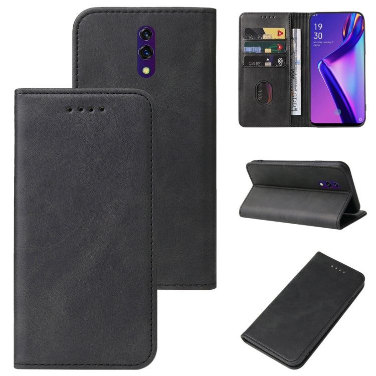 For OPPO K3 Magnetic Closure Leather Phone Case