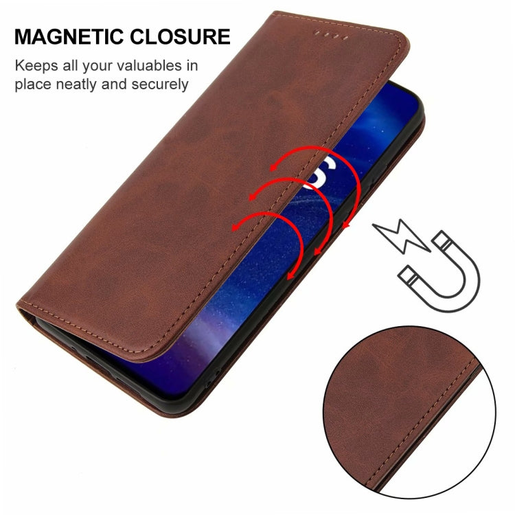 For OPPO K9s Magnetic Closure Leather Phone Case