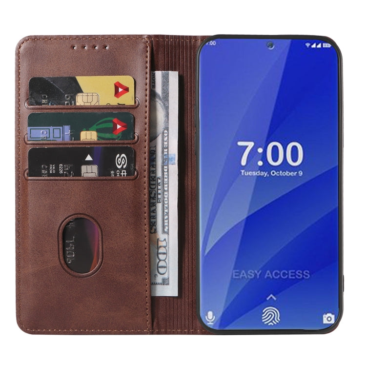For OPPO R19 Magnetic Closure Leather Phone Case