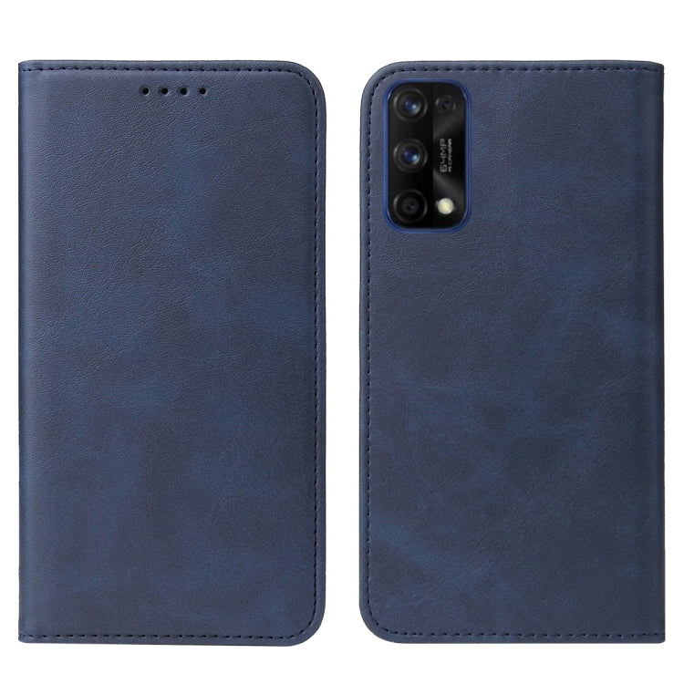For Realme 7 Pro Magnetic Closure Leather Phone Case
