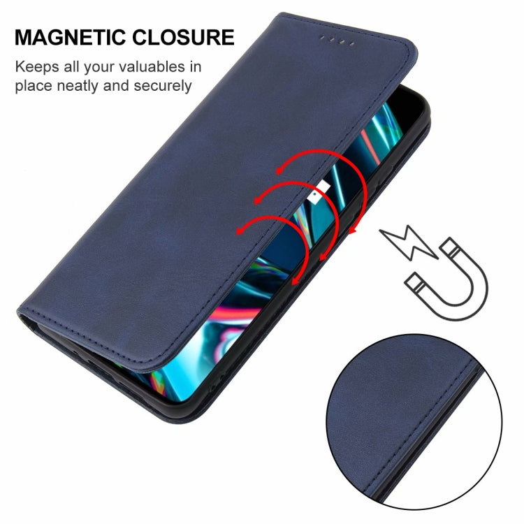 For Realme 7 Pro Magnetic Closure Leather Phone Case