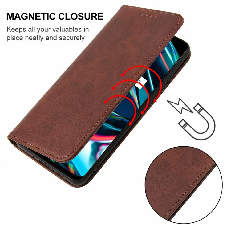 For Realme 7 Pro Magnetic Closure Leather Phone Case