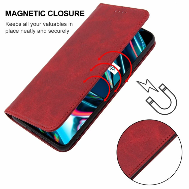 For Realme 7 Pro Magnetic Closure Leather Phone Case