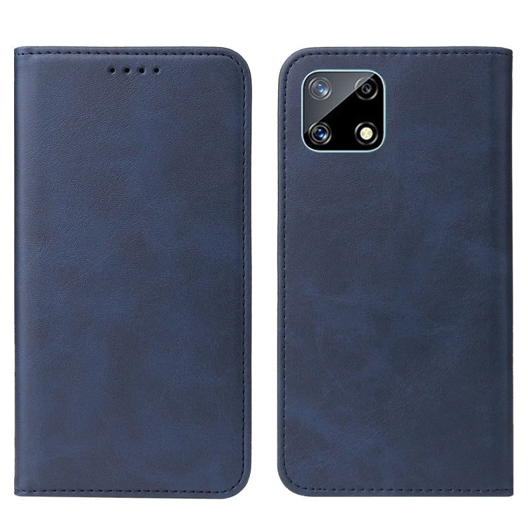 For Realme Narzo Magnetic Closure Leather Phone Case