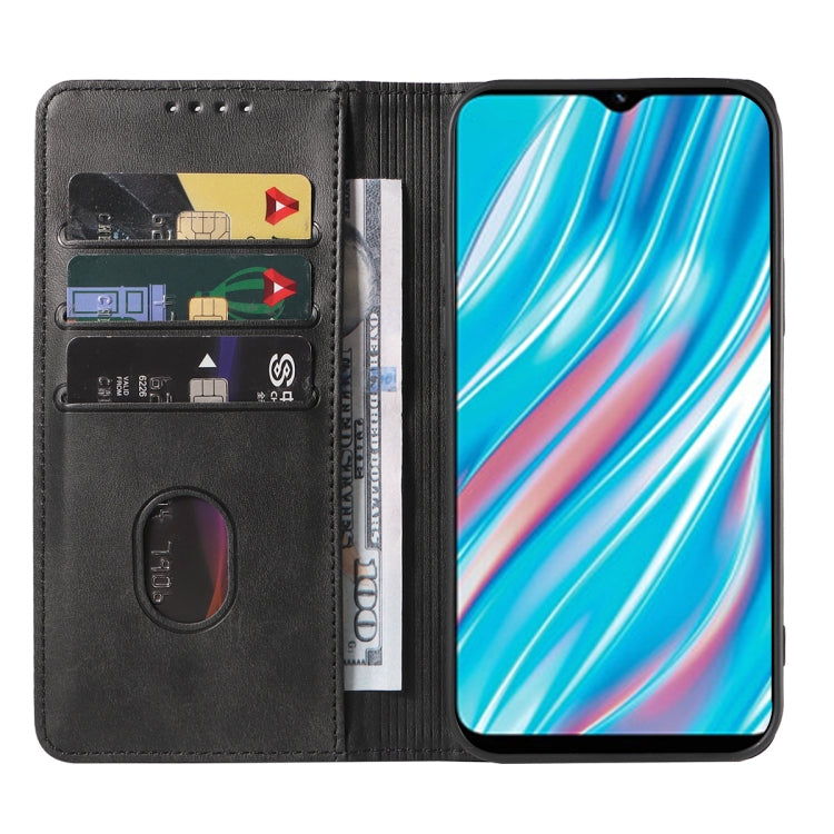 For Realme V11 5G Magnetic Closure Leather Phone Case