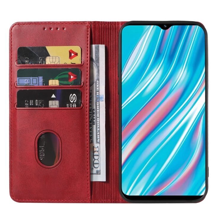 For Realme V11 5G Magnetic Closure Leather Phone Case