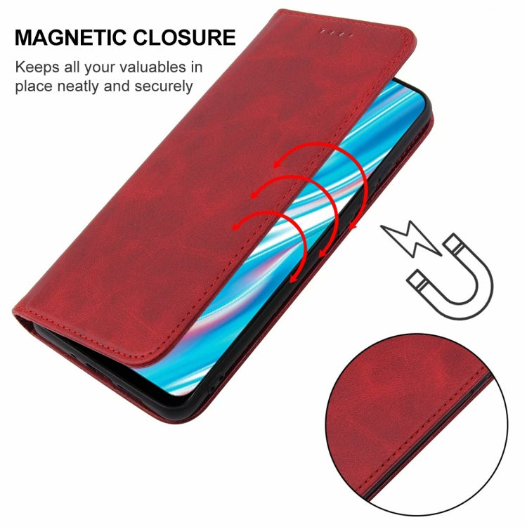 For Realme V11 5G Magnetic Closure Leather Phone Case