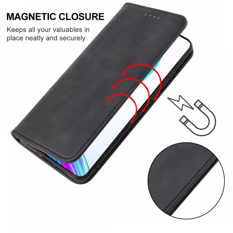 For Realme X Magnetic Closure Leather Phone Case