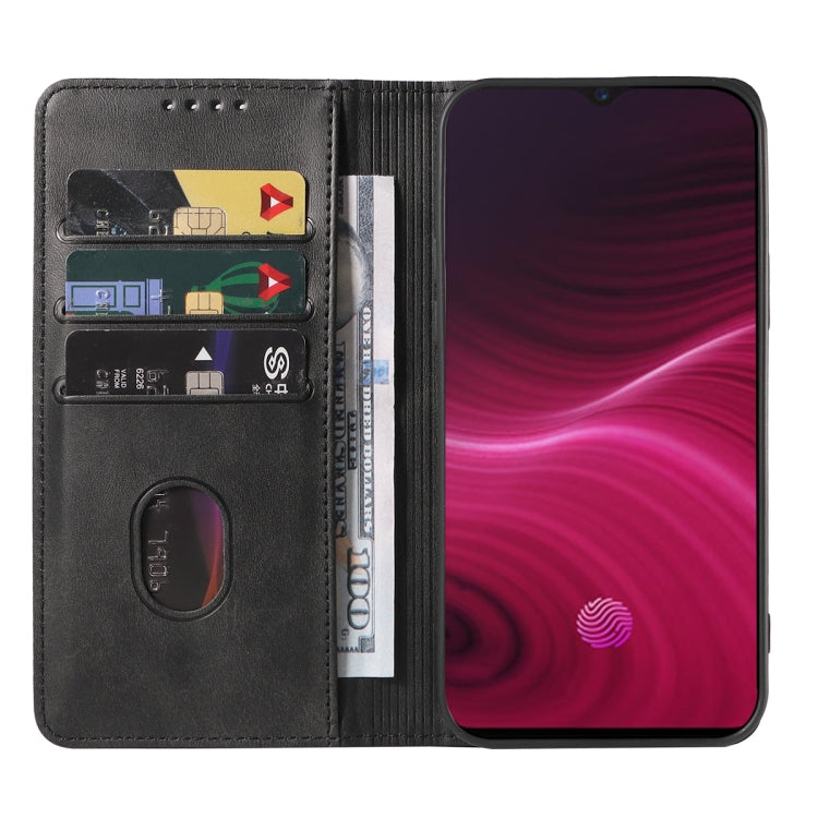 For Realme X2 Pro Magnetic Closure Leather Phone Case