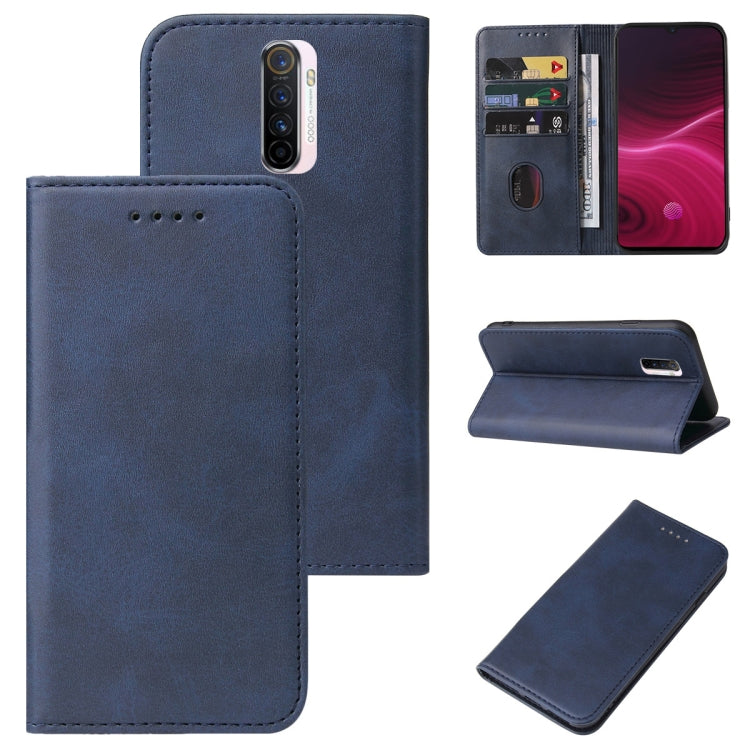 For Realme X2 Pro Magnetic Closure Leather Phone Case