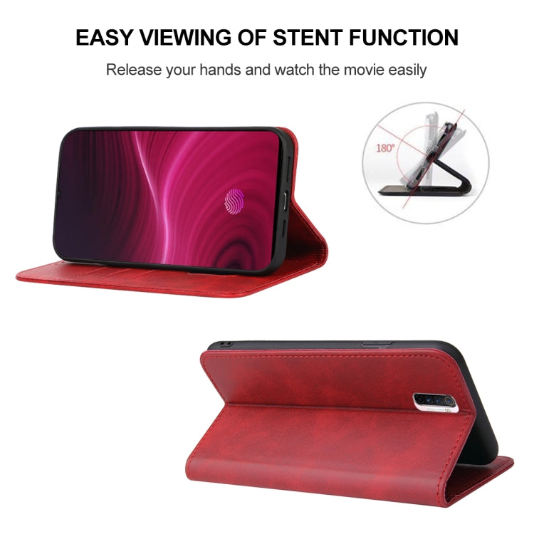 For Realme X2 Pro Magnetic Closure Leather Phone Case