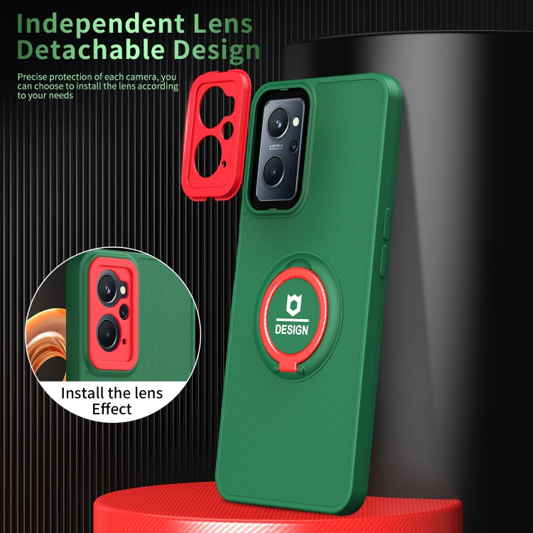 For OPPO A36/A76 4G/A96 4G/Realme 9i Eagle Eye Ring Holder Phone Case